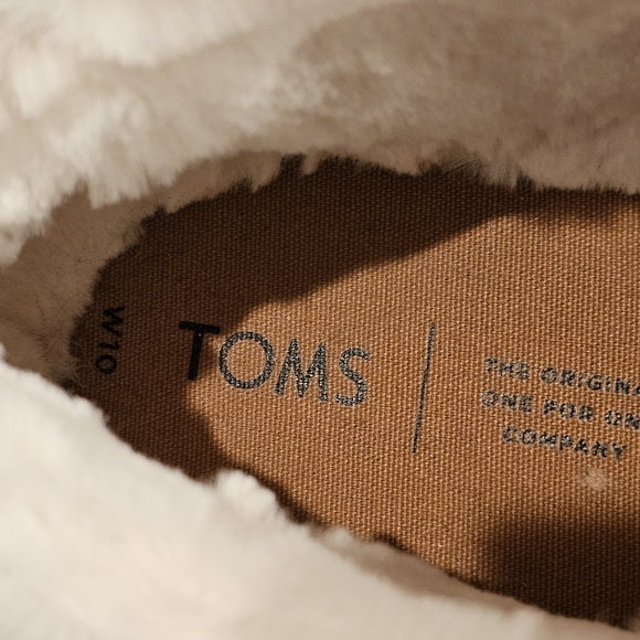 Toms Red Plaid Bota Shoes Size 10 - Picture 13 of 16